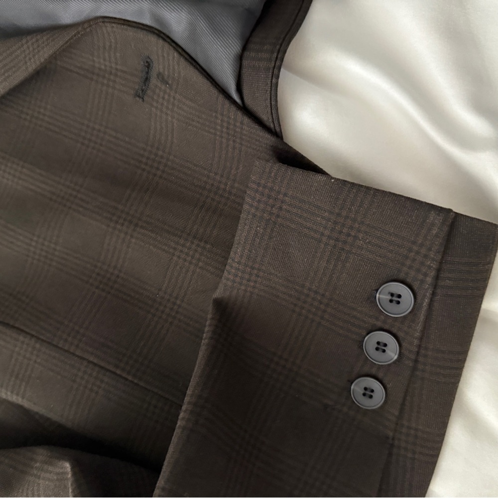 Zara Dark Brown Women's Blazer - Picture 5 of 6
